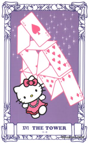 Hello Kitty Tarot Cards by Ryugi Kagami